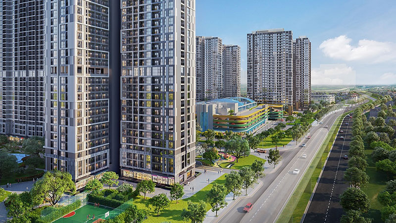 TỔNG QUAN TÒA P2 THE PAVILION VINHOMES OCEAN PARK